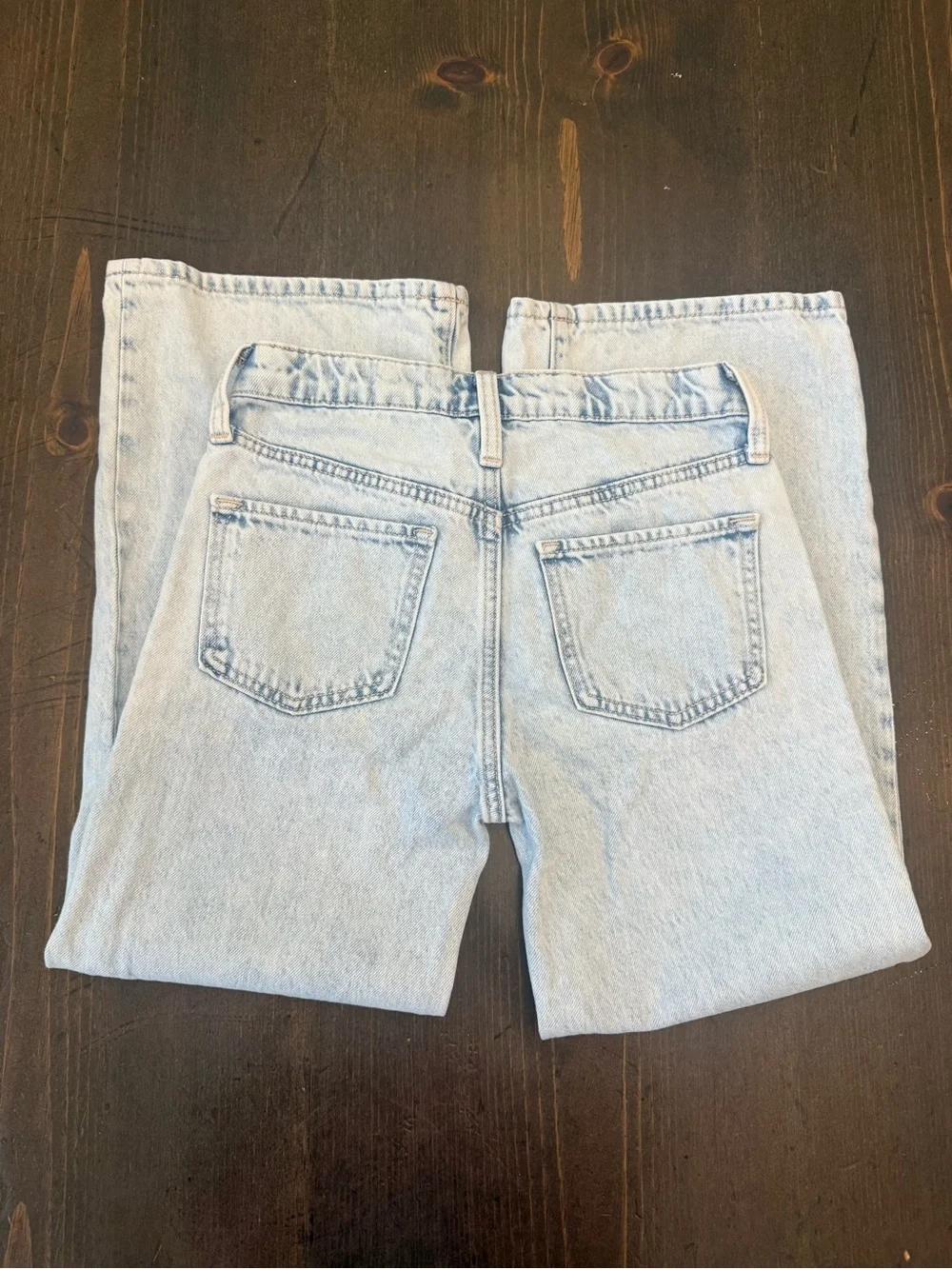 High Rise, Wide Leg Old Navy Jeans - Light Blue